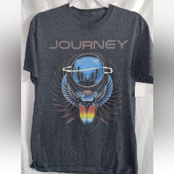 Journey Gray Graphic T-Shirt men’s small - Picture 1 of 1